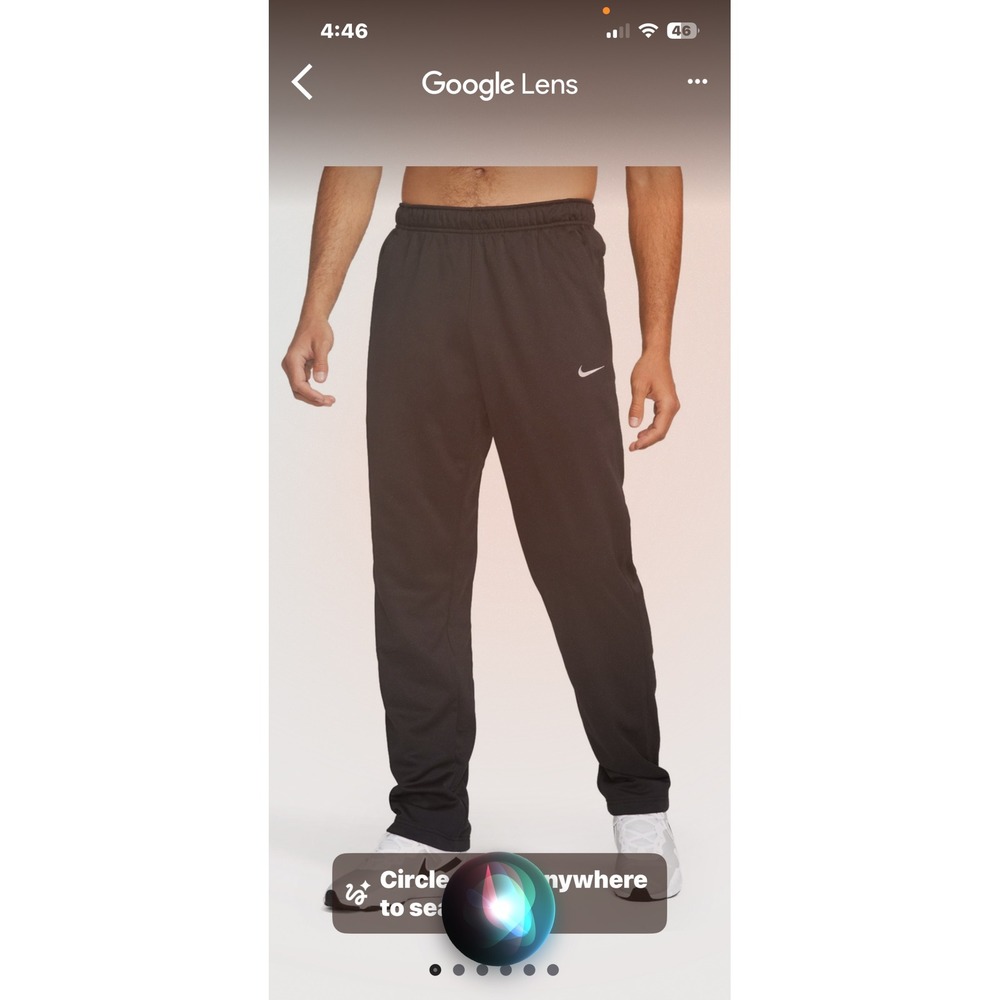 Nike Therma-FIT Men's Black Athletic Training Sweatpants Size L